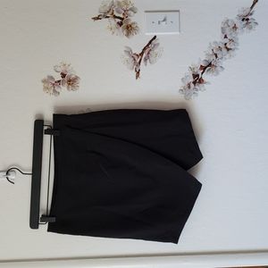 🔵Madewell black silk skirt